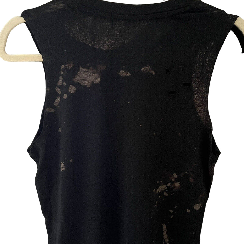 🌵 Halloween Ghost “If You Got It” Bleached Distressed Reworked Tank Top - Small - Picture 4 of 6